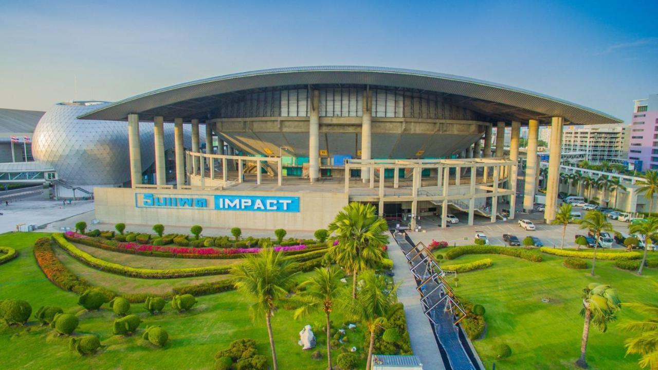 ป็อปปูล่าคอนโด เมืองทองธานี ใกล้ Impact 酒店 公寓 Bangkok Eksteriør bilde