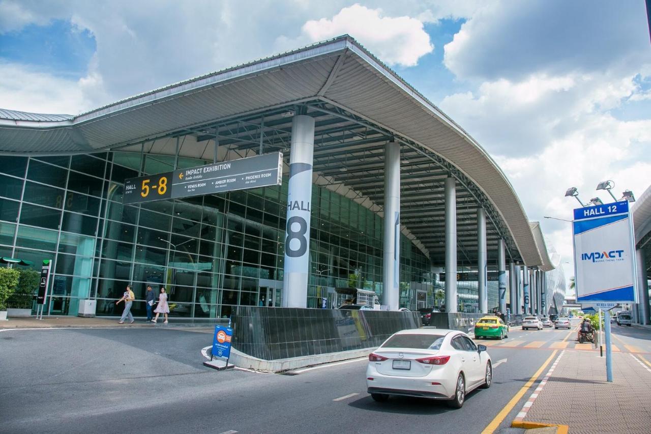 ป็อปปูล่าคอนโด เมืองทองธานี ใกล้ Impact 酒店 公寓 Bangkok Eksteriør bilde